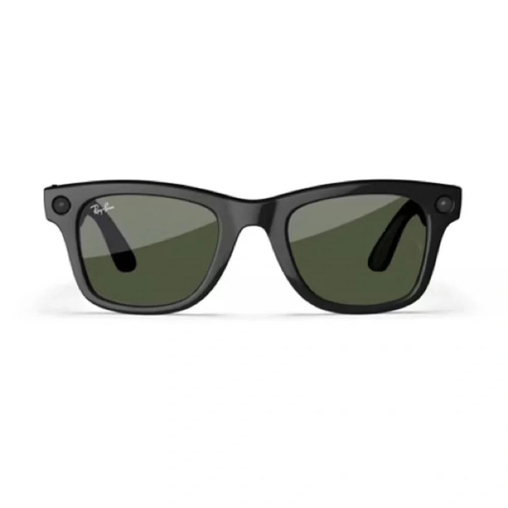 Ray ban meta glasses - Matte Black with green lense